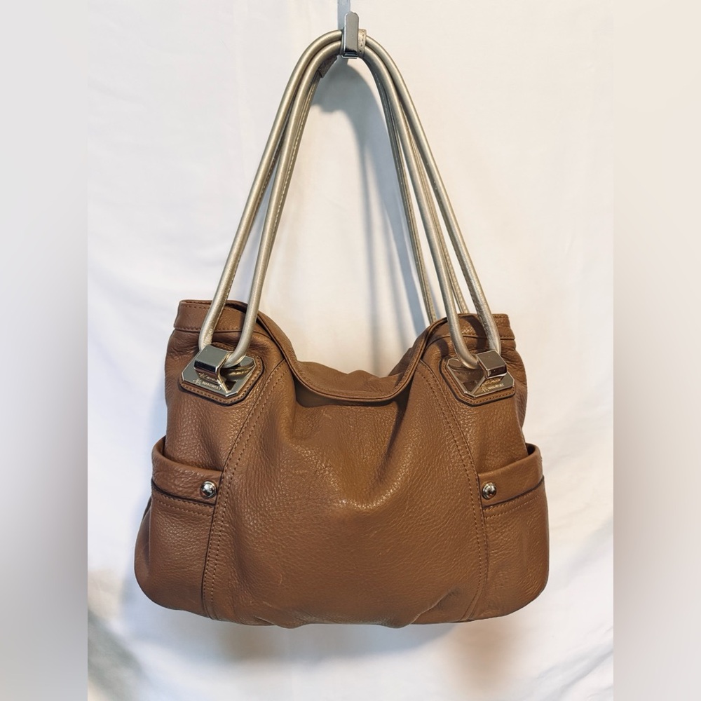 b. makowsky Brown Hobo Bag